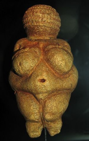 Venus of Willendorf, ca. 24,000-22,000 BP, Naturhistorisches Museum, Wien  